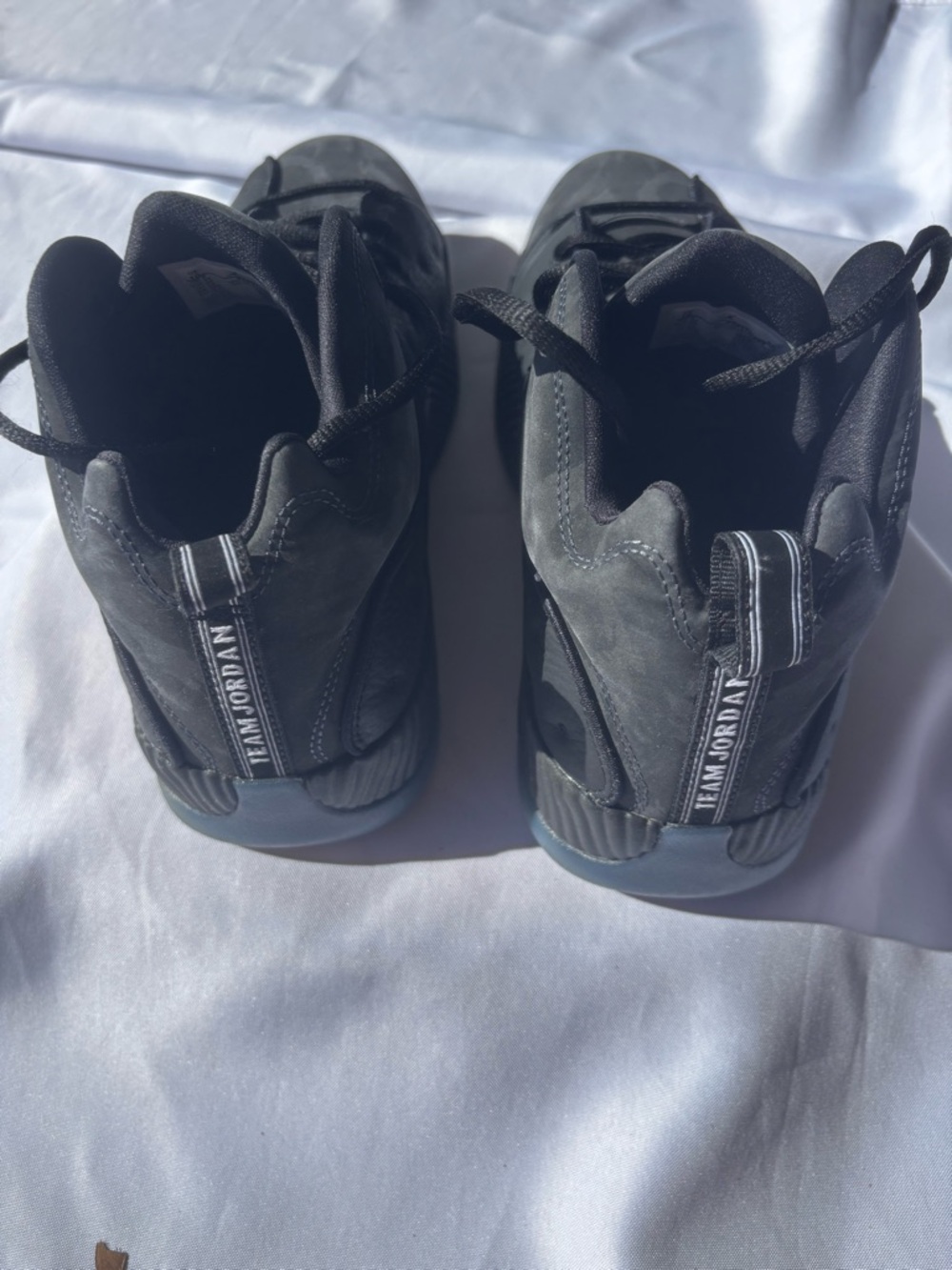 Nike Air Jordan Jumpman Team II Black Camo Anthracite Men’s Size 9 819175-005 - Picture 3 of 7